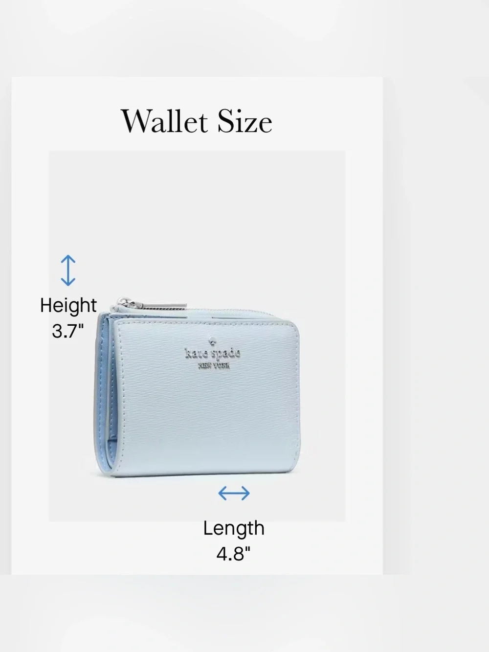 Kate Spade - Small L-zip Wallet